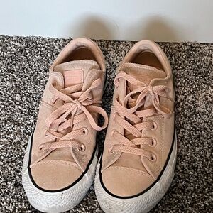 Converse Suede Light Pink Sneakers